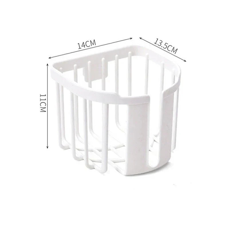 Wandmontierte Toilettenpapierablage – Bohrfrei, Einfach zu installieren