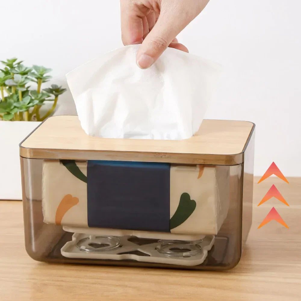 ✨✨ Federmechanismus Taschentuchbox – Für Küche & Auto