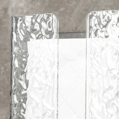 ❄️ Toilettenpapierhalter –✨ Wandmontierter Acryl-Glacier-Stil