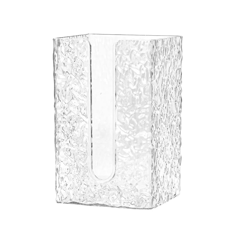 ❄️ Toilettenpapierhalter –✨ Wandmontierter Acryl-Glacier-Stil
